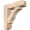 Ekena Millwork Balboa Craftsman Smooth Bracket w/ Offset Brace, Douglas Fir, 7 1/2"W x 28"D x 28"H BKT0806X28X28BOA04SDF - alternate 1